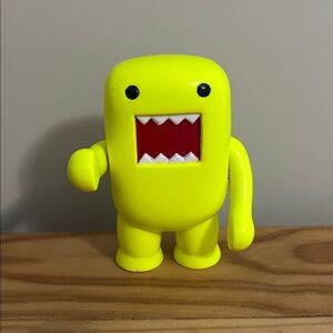 Domo Vinyl Action Figure Yellow Lime Neon 4"